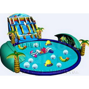 adult inflatable water park